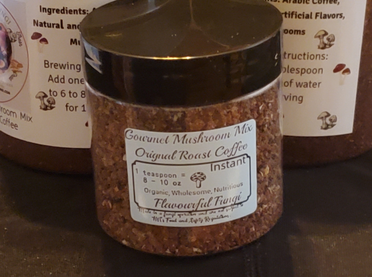 Gourmet Mushroom Mix Instant Original Roast Coffee